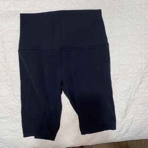 LULULEMON align super high rise shorts 10”